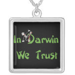 In Darwin We Trust Pendant