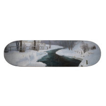 In Deep Winter Skate Deck