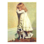 In Disgrace by Charles Burton Barber Personalized Invite