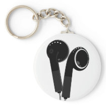 In Ear Earphones Keychain