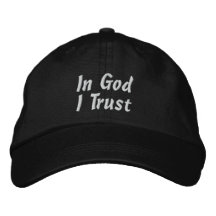 In God I Trust Cap Embroidered Baseball Cap