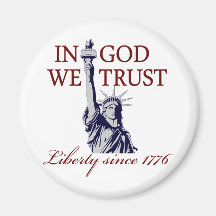 In God We Trust Fridge Magnets