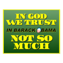 In God We Trust Personalized Announcement