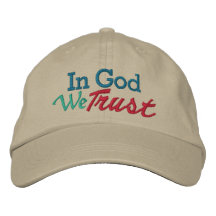 IN GOD We Trust - Wear it with Pride Embroidered Baseball Cap