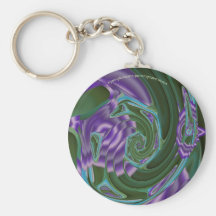 In Honour of Monet's Waterlillies Keyring Keychains