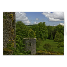 In Ireland, at Blarney Castle a stone tower in Card