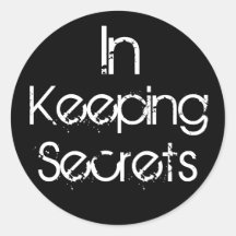 In Keeping Secrets sticker