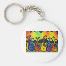 In Life I sing by piliero Keychain