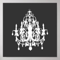 In Love Chandelier ~ CHANGE COLOR / Poster