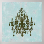 In Love Chandelier ~ XLARGE 40X40 Poster