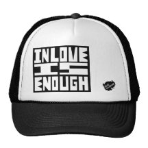 In Love is Enough- Square Cap Trucker Hats