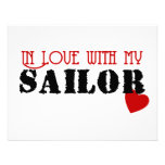 In Love With My Sailor Custom Invites