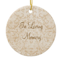 In Loving Memory Personalized Photo Memorial Ornaments