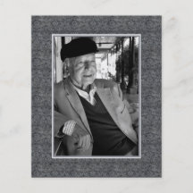 In Memoriam Remembrance Death Notice Photo Flyers