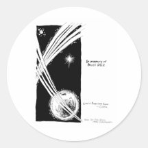 In memory of Bruce Pelz Sticker