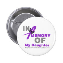 In Memory of My Daughter Pancreatic Cancer Pins