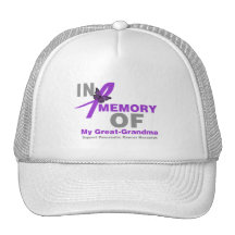 In Memory of My Great Grandma Pancreatic Cancer Mesh Hat