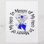 In Memory of My Hero ALS Angel Wings Flyer