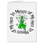 In Memory of My Hero Cerebral Palsy Angel Wings Greeting Cards