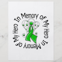 In Memory of My Hero Cerebral Palsy Angel Wings Flyer