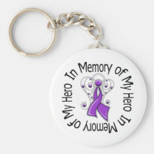 In Memory of My Hero Domestic Violence Keychains