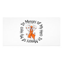 In Memory of My Hero Leukaemia Angel Wings