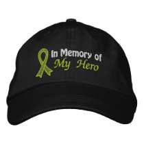 In Memory of My Hero - Lymphoma Baseball Cap