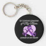 In Memory of My Mom - Pancreatic Cancer Key Chain