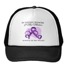 In Memory of My Mother - Pancreatic Cancer Mesh Hat