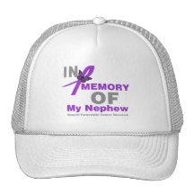 In Memory of My Nephew Pancreatic Cancer Hats