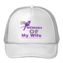 In Memory of My Wife Pancreatic Cancer Hat