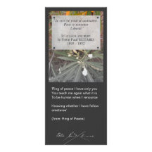 In Memory of Paul Éluard Rack Card Template