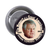 In Memory of Ted Kennedy Pins