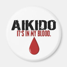 In My Blood AIKIDO Magnets