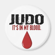 In My Blood JUDO Fridge Magnets