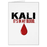 In My Blood KALI Cards