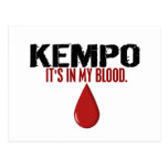 In My Blood KEMPO Postcard