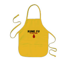 In My Blood KUNG FU Apron