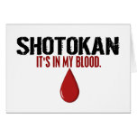 In My Blood SHOTOKAN Cards