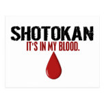 In My Blood SHOTOKAN Postcards