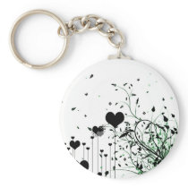 In my garden... keychain