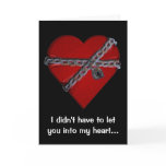 "In My Heart" Valentine's Day Greeting Card