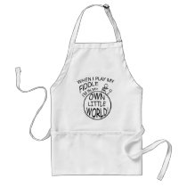 In My Own Little World Fiddle Apron