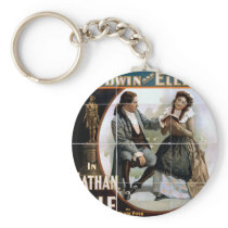 In Nathan Hale, by 'Clyde Fitch' Vintage Theatre Key Chains