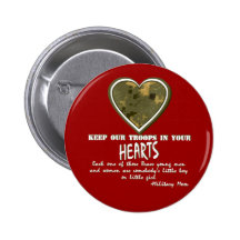 In Our Hearts Pinback Button