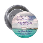 In Port Cruise Name Badge buttons