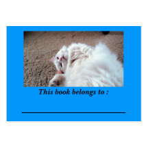 In Repose 2 Book Plate Business Card Template