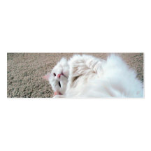 In Repose Bookmark Business Card Template