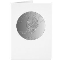 In Ron Paul We Trust Liberty Coin 2012 Cards