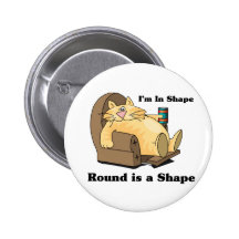 In shape cat button